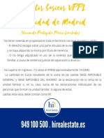 Requisitos Compra Vivineda VPPL Comunidad Madrid