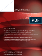 Fluoroquinolones by Yasir Irafat GRP 11