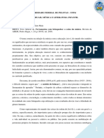 Ficha de Leitura 1 - Ferramentas Com Brinquedos A Caixa Da Música Teca Alencar de Brito