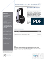 Xtreme Series - Dual Top Mount Control: Applications