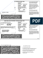 FAX: Scanable Bar Code FAX: Scanable Bar Code: Fax Instructions: Fax Instructions