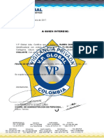 Carta Laboral VP Global