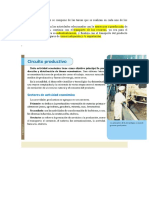 Un Circuito Productivo Se Compone de Las Tareas Que Se Realizan en Cada Uno de Los Sectores Económicos