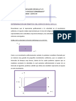 Determinación del espacio en M.R.U.V.