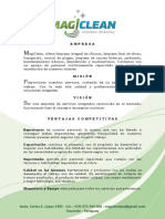 MagiClean Presentación pdf