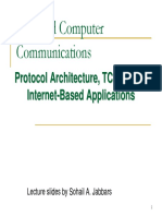 Data and Computer Communications: Protocol Architecture, TCP/IP, and Internet - Based Applications