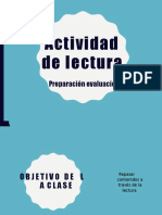 Actividad de Lectura