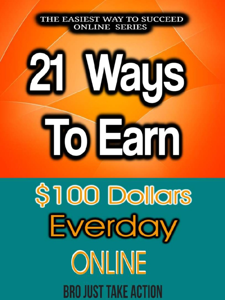 21 Ways to Earn $100 Daily Online | PDF | Career & Growth | Business
