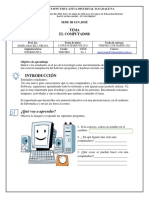 Guía No. 1 Informatica El Computador