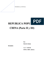 Republica Popular China Parte II y III