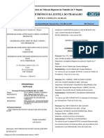 Decisões do Tribunal Regional do Trabalho da 1a Região