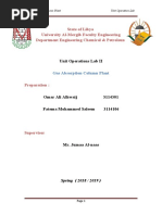 State of Libya University Al-Mergib Faculty Engineering Department Engineering Chemical & Petroleum