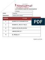 Temario Examen Final Geometria Ib