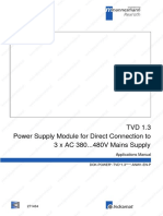 TVD 1.3!15!03 Ac Servo Power Supply Zasilacz Indramat Manual