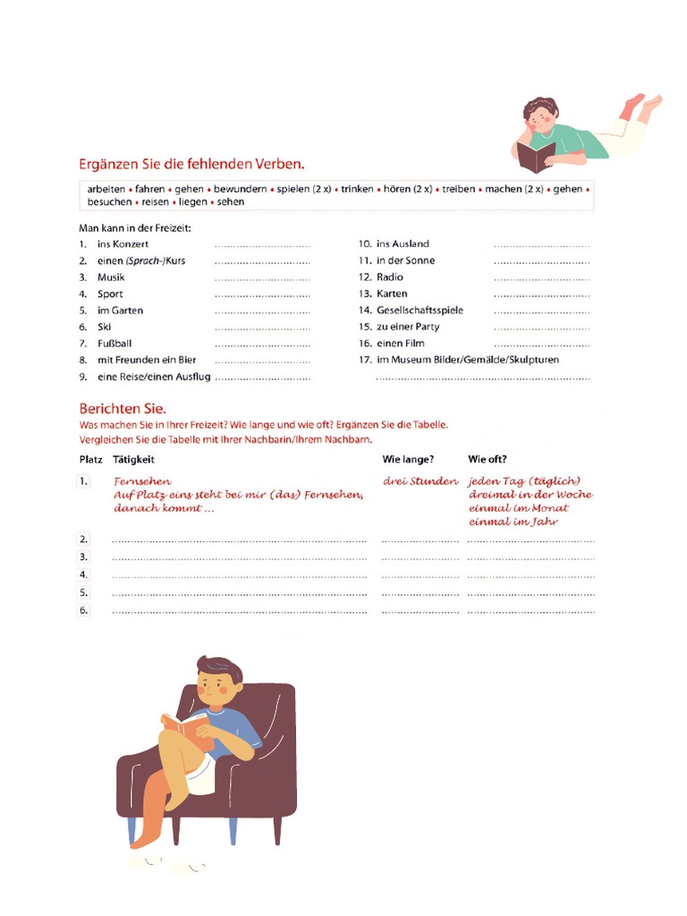 Freizeit Und Hobbys Pdf