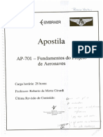Apostila-AP-701-Fundamentos Do Projeto de Aeronaves
