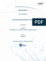 Act 3. Resolucion Del Problema de Cauchy