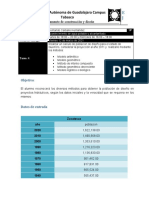 Ejercicios de Cálculo de Población Futura para Proyectos de Agua Potable