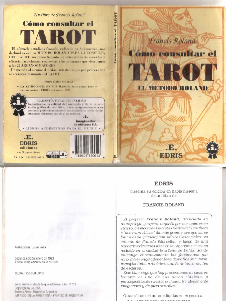 Como Consultar El Tarot Metodo Roland | PDF