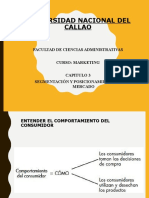 Semana 3 - Comportamiento Del Comsumidor, Segmentación y Posicionamiento de Mercado