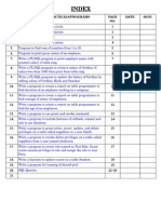 SQL and PL/SQL Lab Record