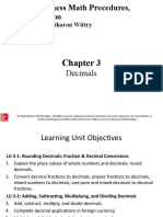 Thirteenth Edition: Decimals