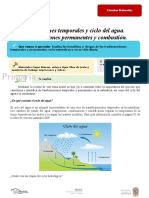 Primaria: Transformaciones Temporales y Ciclo Del Agua. 1. Transformaciones Permanentes y Combustión. 2