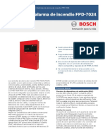 Ficha Tecnica Panel Incendio FPD_7024 BOSCH