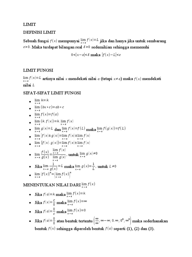Limit | PDF