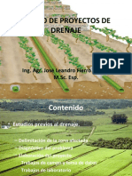 Diseño de proyectos de drenaje agrícola