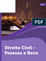 Direito Civil - Pessoas e Bens
