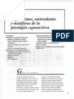 Best, J. (2002) Psicología Cognoscitiva. Cap 1