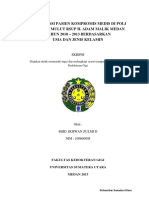 Prevalensi Pasien Kompromis Medis Di Poli Gigi Dan Mulut Rsup H. Adam Malik Medan Tahun 2010 - 2013 Berdasarkan Usia Dan Jenis Kelamin