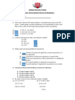 Eval. 1er Bimestre