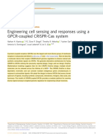 9-2017-Research-Engineering cell sensing and responses using a GPCR-coupled CRISPR-Cas system