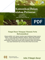 Proses Komunikasi Dalam Penyuluhan Pertanian