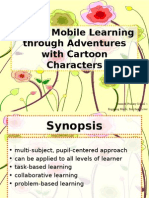 UMPC: Mobile Learning Through Adventures With Cartoon Characters