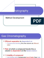 GC - Method Development