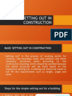 Basic Setting Out in Construction