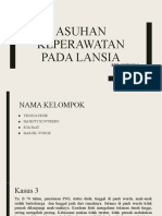 ASUHAN KEPERAWATAN PADA LANSIA11