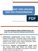 Tata Tempat, TU, TP