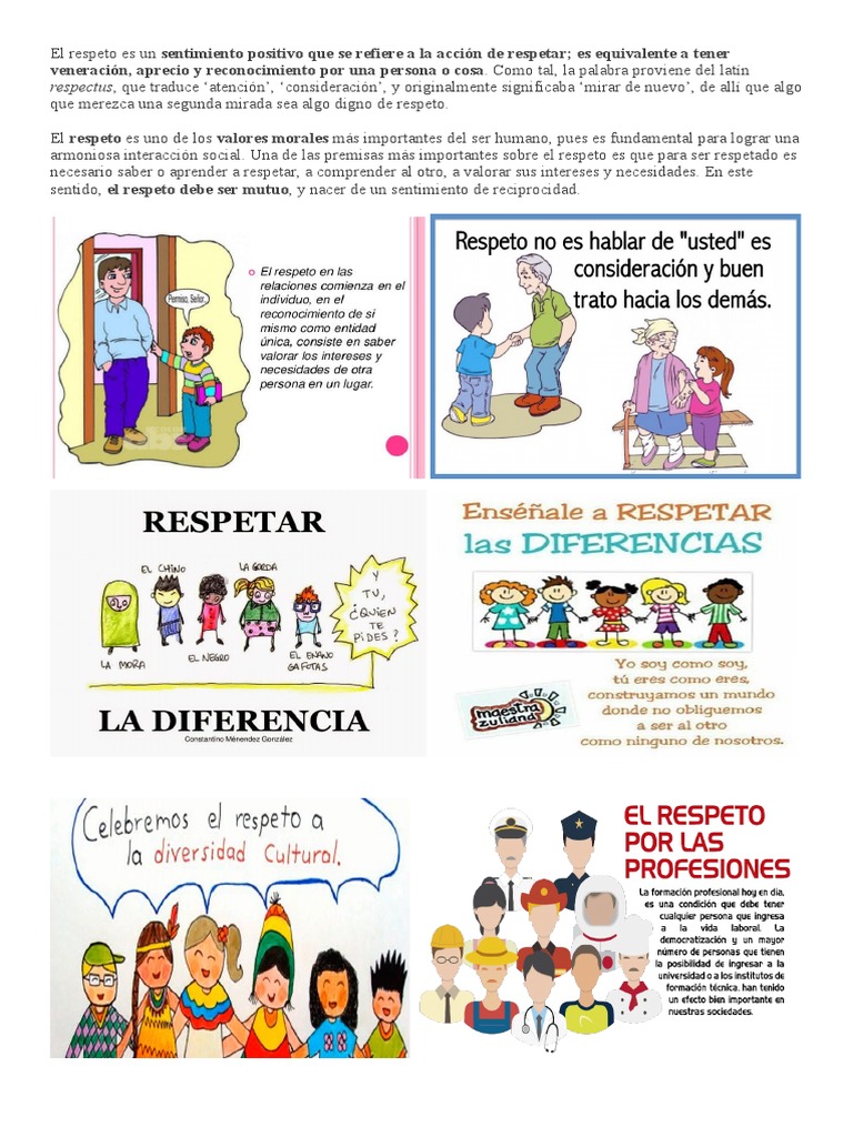 Respetar A Otras Personas Formación Cívica Y Ética 4to. Grado By