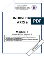 TLE-TE 6 Q2 Mod1 Industrial Arts