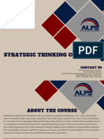 Strategic Thinking Skills