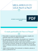 POLUAREA AERULUI CU PARTICULELE Pm10 Si Pm25.pptd