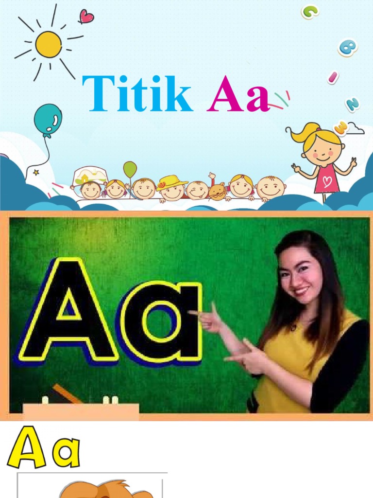 Kinder Filipino Titik Aa | PDF