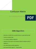 Confusion Matrix: For Evaluating The KNN Model