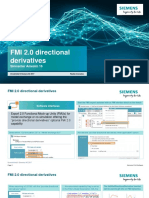 FMI 2.0 Directional Derivatives: Simcenter Amesim 16