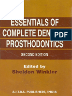 Essentials of Complete Denture Prosthodontics