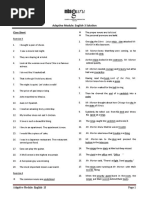 Adaptive Module: English-3 Solution: Class Sheet